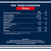 Yogur con proteina y fresa DANONE, pack 4x100 g