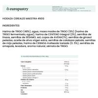Hogaza de cereales MAESTRA, paquete 450 g