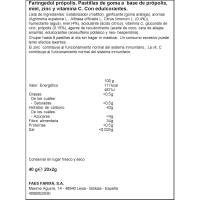 FARINGEDOL ezti pastillak miazkatzeko, kutxa 20 ale