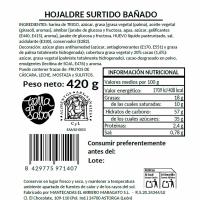 Hojaldres bañados surtidos EL ARRIERO MARAGATO, caja 420 g Hojaldres bañados surtidos EL ARRIERO MARAGATO, caja 420 g