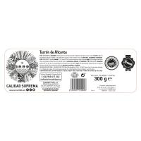 Turron de Alicante 1880, tableta 300 g