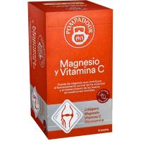 POMPADOUR magnesio eta C bitaminadun infusioa, kutxa 15 ale