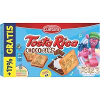 Galleta Choco Guay CUÉTARA TOSTA RICA, caja 168 g