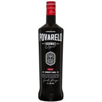 Vermut Rojo POVARELO, botella 1 litro