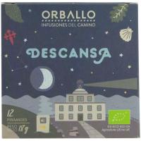 Infusión eco camino descansa ORBALLO, caja 12 uds
