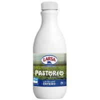 Leche entera LARSA, botella 1,5 litros