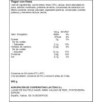 Yogur cremoso de fresa CLESA, cubeta 900 g