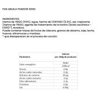 Pan grande de la abuela, 1 ud