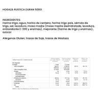 Hogaza rústica gourmet, 1 ud