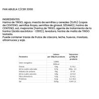 Pan de la abuela con cereales, 1 ud