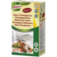 Salsa de champiñones KNORR GARDE D¿OR, brik 1 litro