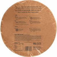 Pizza 5 quesos  triple fermentación EROSKI, caja 360 g