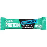 Barrita proteína de vainilla CORNY, 1 ud, 45 g Barrita proteína de vainilla CORNY, 1 ud, 45 g