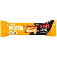 Barrita proteína de cacahuete y caramelo CORNY, 1 ud, 45 g Barrita proteína de cacahuete y caramelo CORNY, 1 ud, 45 g