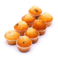 Mini magdalena relleno de chocolate GIMAR, bolsa 240 g