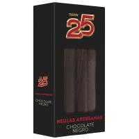Neulas de chocolate negro TURRÓN 25, caja 140 g