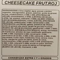 Vasito de cheesecake con frutos rojos, 1 ud