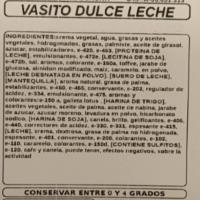 Vasito dulce de leche con galleta lotus, 1 ud