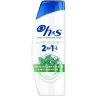 Champú 2en1 + menthol fresh H&S, bote 300 ml
