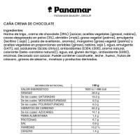 Caña crema de chocolate PANAMAR, 2 uds, bandeja 194 g