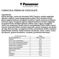 Caracola crema de chocolate PANAMAR, 2 uds, bandeja 200 g