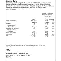 Galleta María FONTANEDA, paquete 177 g