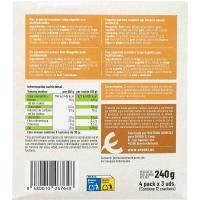 Crackers de trigo y espelta EROSKI, caja 240 g