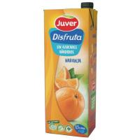 Disfruta de naranja exprimida JUVER, brik 1,5 litros Disfruta de naranja exprimida JUVER, brik 1,5 litros