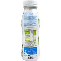 Kéfir líquido 0% fresa y plátano EROSKI, botella 250 g