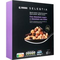 Muesli crujiente chocolate c/ leche y negro SELEQTIA, caja 500 g