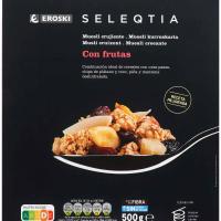 Muesli crujiente de frutas SELEQTIA, caja 500 g