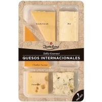 Tabla quesos internacionales JUAN LUNA, bandeja 150 g