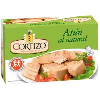 Atún al natural CORTIZO, lata 154 g