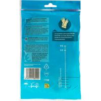 Guante satinado Talla S/M EROSKI, paquete 1 par