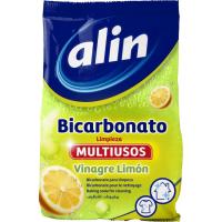 Bicarbonato vinagre limón para limpieza ALIN, bolsa 600 g