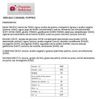 Berlina caramel  POPPIES, bandeja 117 g