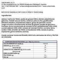 Bizcocho naranja chip choco REPOSTERIA TRADICIONAL, caja 350 g