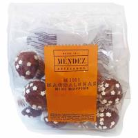 Mini magdalenas doble chocolate ARTESANOS MENDEZ, bolsa 180 g
