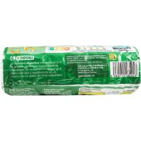 Galleta digestive de avena y chocolate EROSKI, paquete 300 g