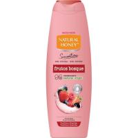 Gel de ducha frutos rojos NATURAL HONEY, bote 650 ml