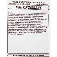 Mini croissant EROSKI, bandeja 6 uds