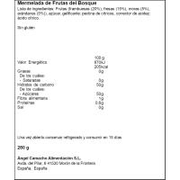 Mermelada frutas del bosque LA VIEJA FABRICA, frasco 280 g