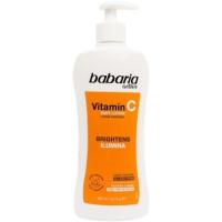 Loción corporal Vitamina C BABARIA, dosificador 400 ml