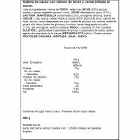 Chocoflakes La Leche CUÉTARA, caja 480 g