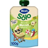Bolsita de manzana, melón y platano HERO, doypack 100 g