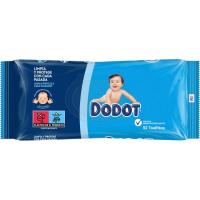 Toallitas bebé DODOT AZUL, paquete 52 uds