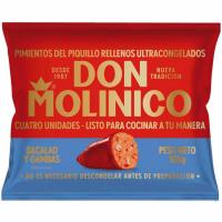 Pimiento relleno de bacalao DON MOLINICO, bolsa 185 g