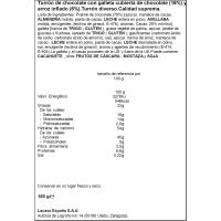Turrón de galleta con conguitos LACASA, tableta 180 g