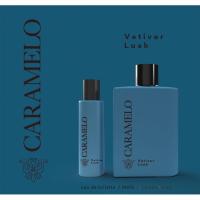 Colonia para hombre Vetiver Lush CARAMELO, vaporizador 100+30 ml