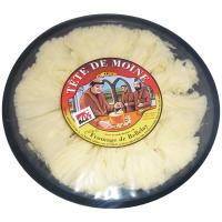 Queso Tete de Moine DOP Roseta FROMAGE BELLELAY, bandeja 100 g